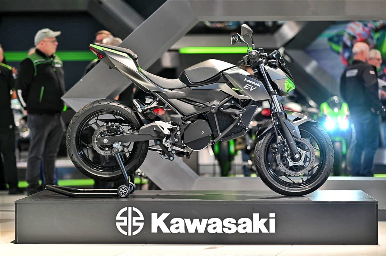Kawasaki electric motorcycle prototype